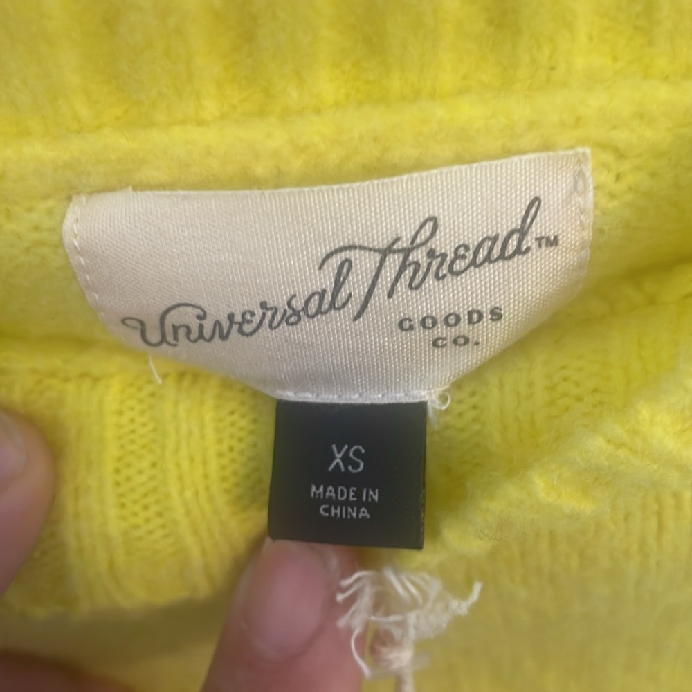 Universal Thread Women's Crewneck Cashmere-Like Pullover Sweater Size XS NWT - Picture 6 of 10